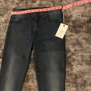 Mother Jeans “High Waist Crop Looker”